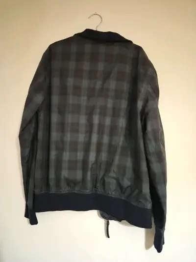 Chaqueta a cuadros gris - miniatura 3