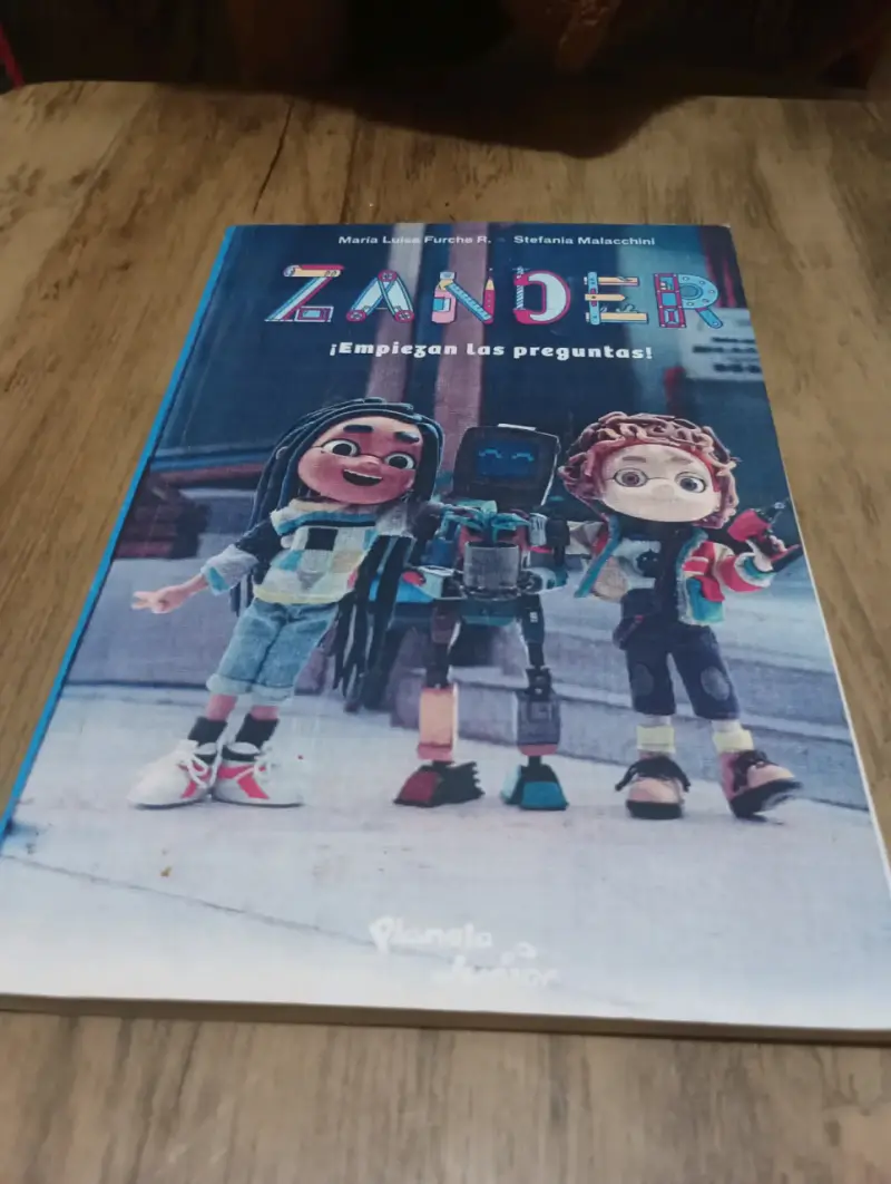 Libro Zander ¡Empiezan las preguntas!