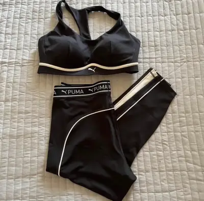 Conjunto deportivo Puma negro - miniatura 1