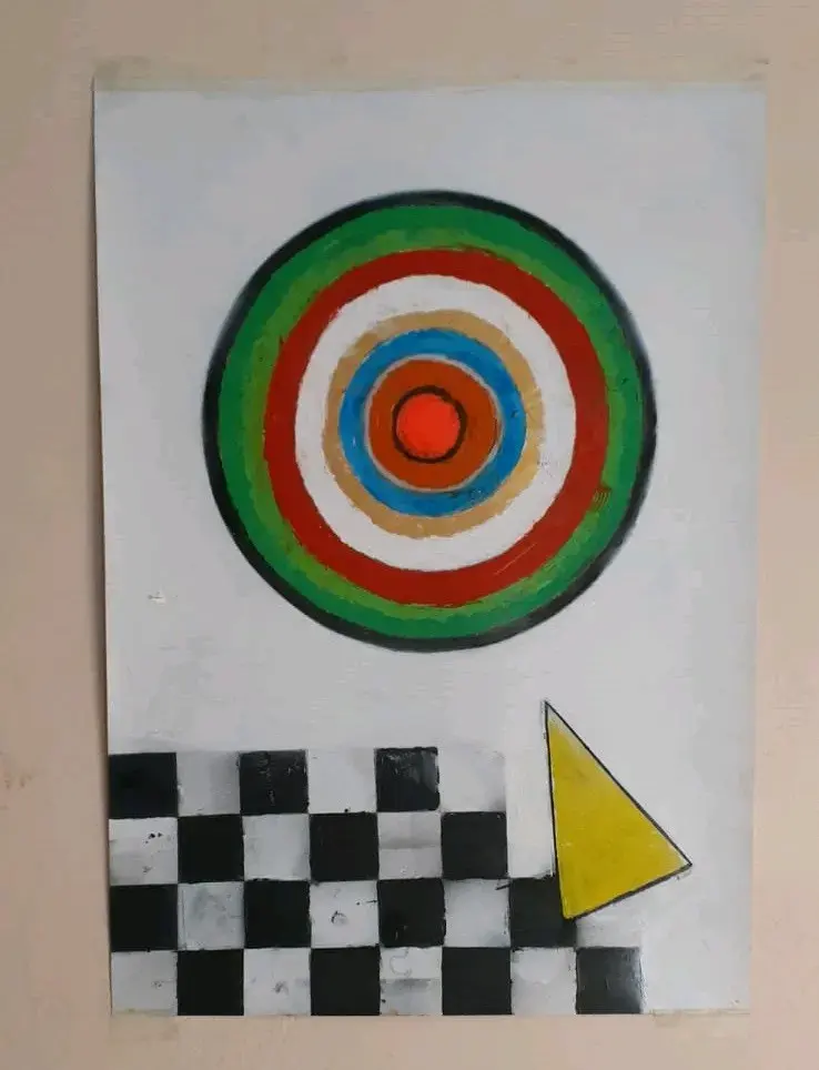 Pintura en papel de 180gr 53x37.5 cm - 2