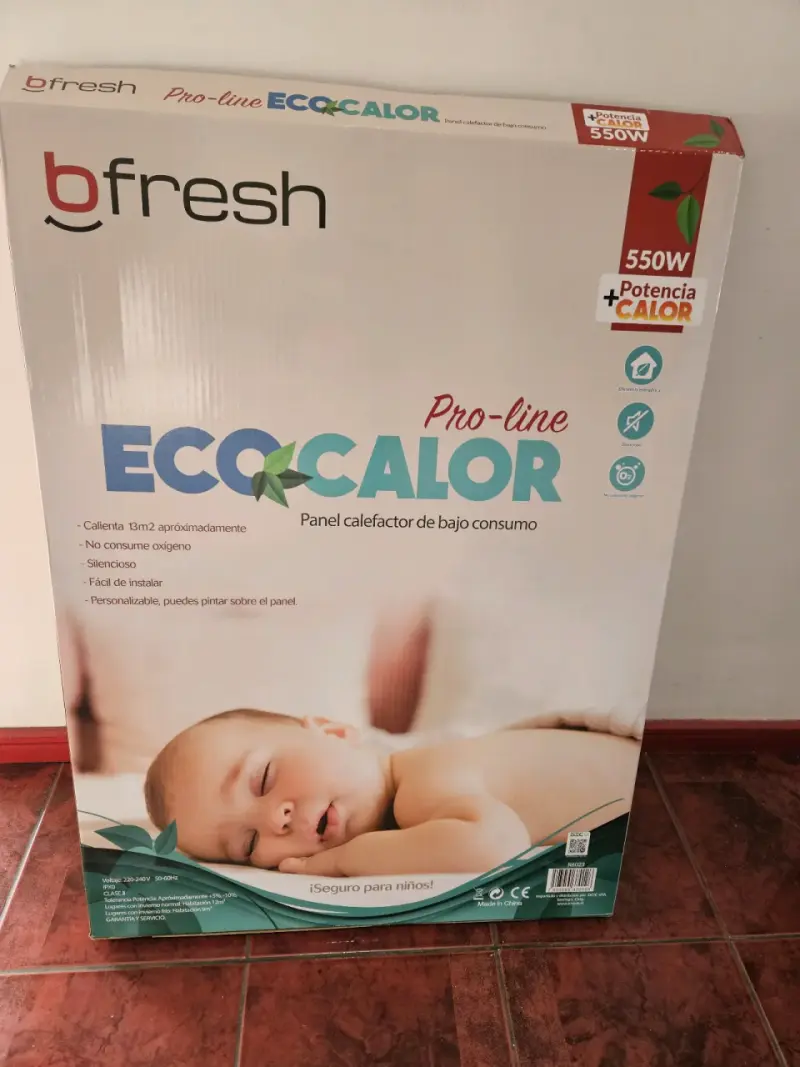 Panel calefactor EcoCalor 550W - 1