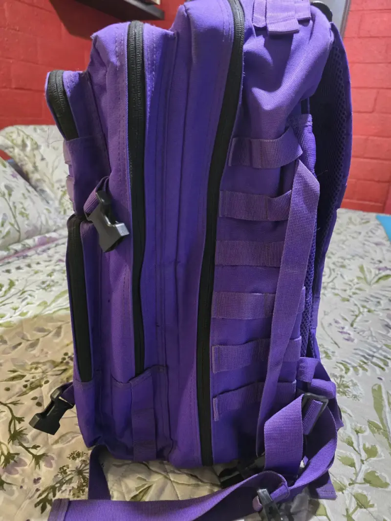 Mochila morada deportiva - 3