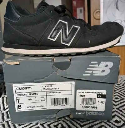 Zapatillas New Balance negras - miniatura 1