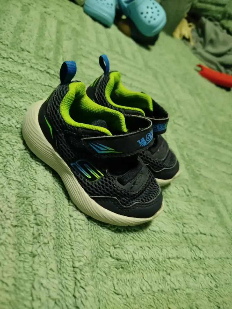 Zapatillas deportivas azul para niños - 5