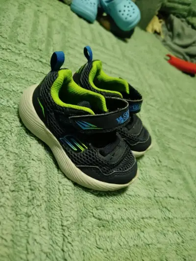 Zapatillas deportivas azul para niños - miniatura 5