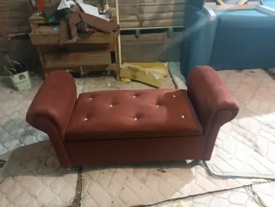 Sillón azul moderno - miniatura 5