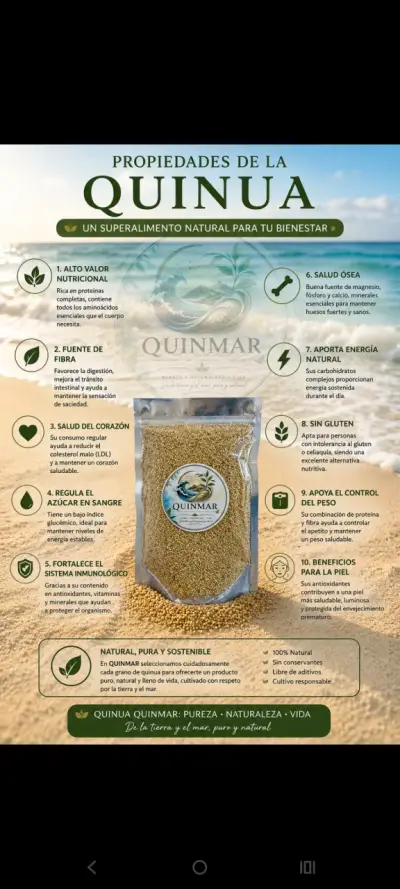 Quinua Quinmar 500g - miniatura 2