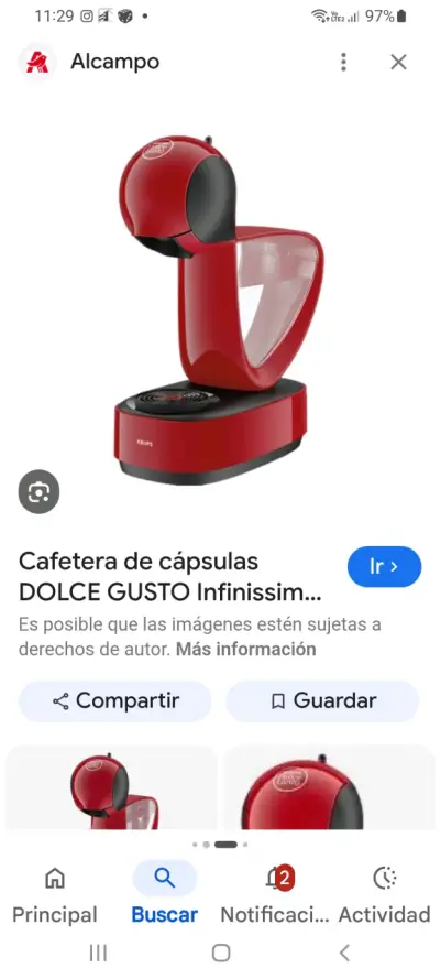 Cafetera Krups Nescafé Dolce Gusto - miniatura 2