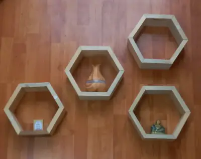 hexagonales de madera - miniatura 6