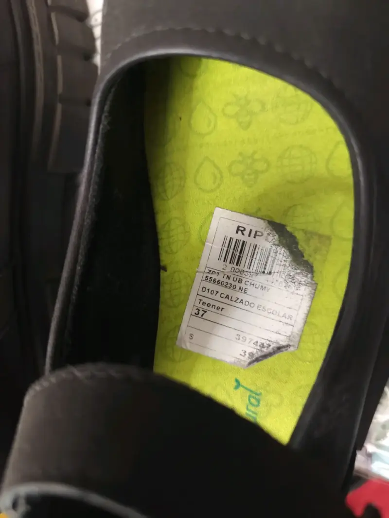 Zapatos escolares negros para niña - 2