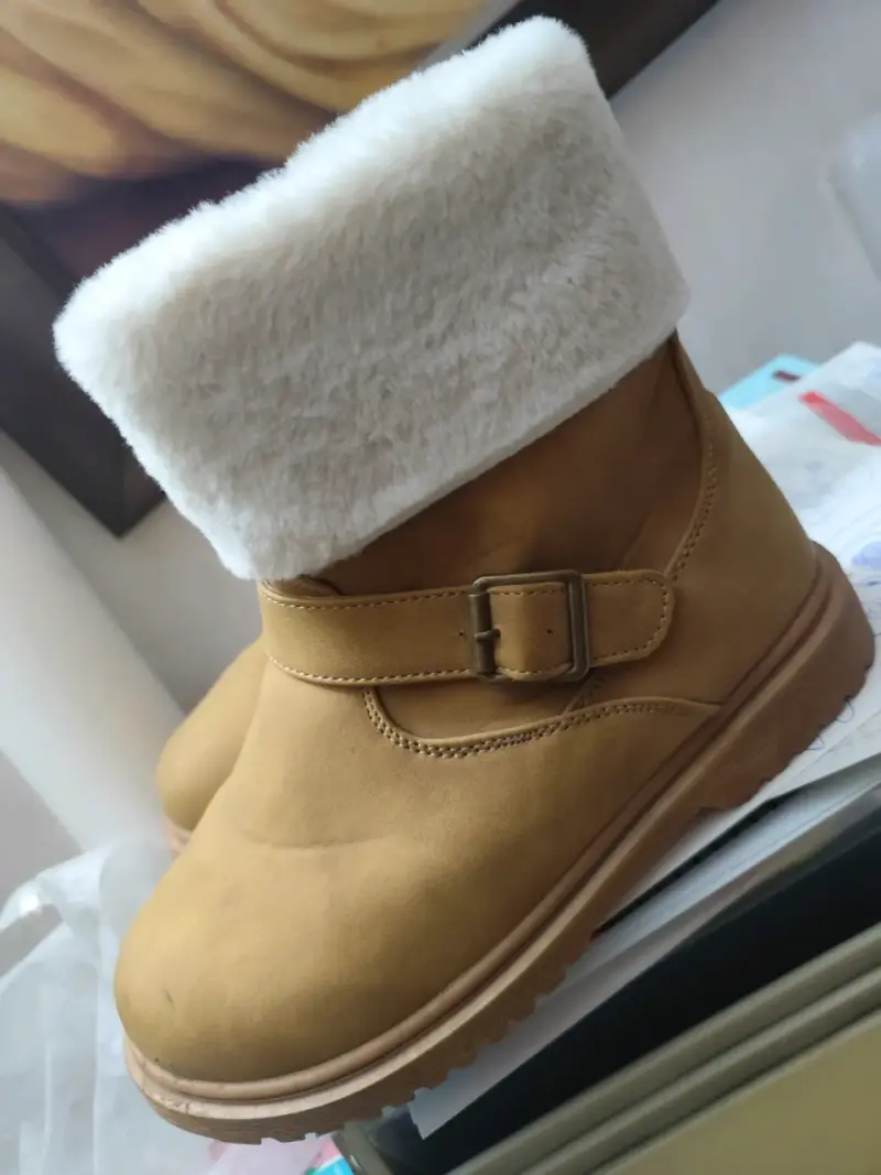 Botas abrigadas con forro de felpa - 3