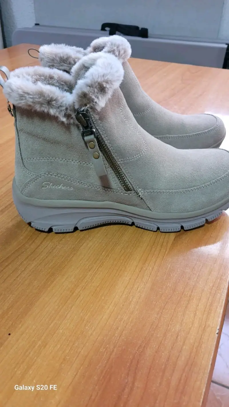 Botines de invierno beige - 1