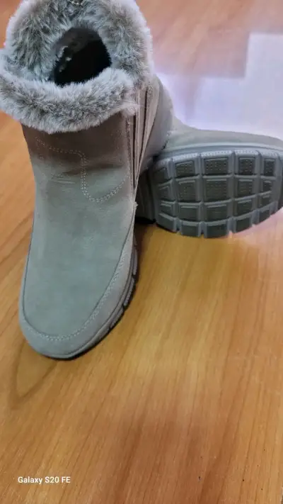 Botines de invierno beige - miniatura 4