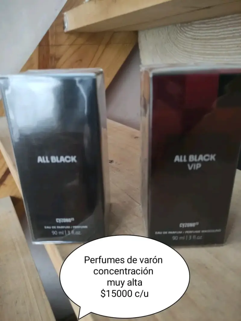 Perfumes All Black para hombre