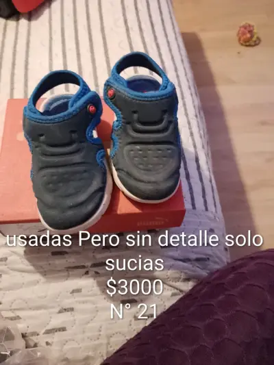 Zapatillas Skechers azul talla 20 - miniatura 6