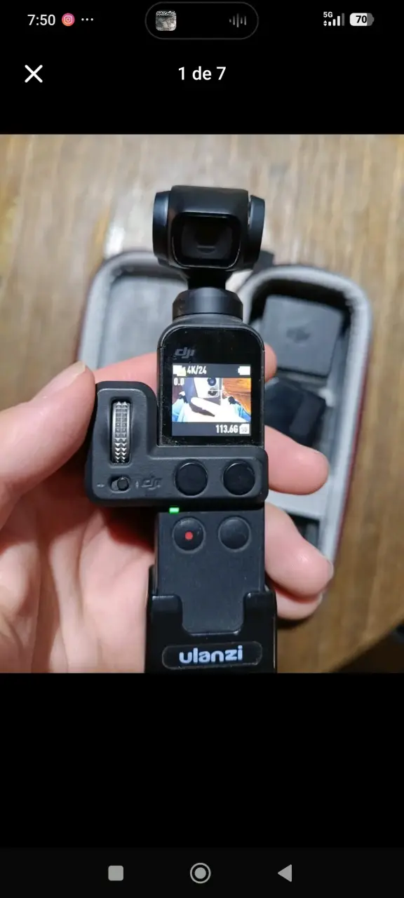 CAMARA DJI POCKET 1 con ACCESORIOS - 1