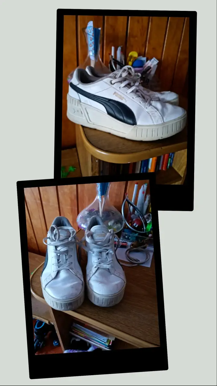 Zapatillas blancas deportivas