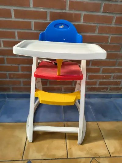 Silla de comer infantil multicolor - miniatura 2