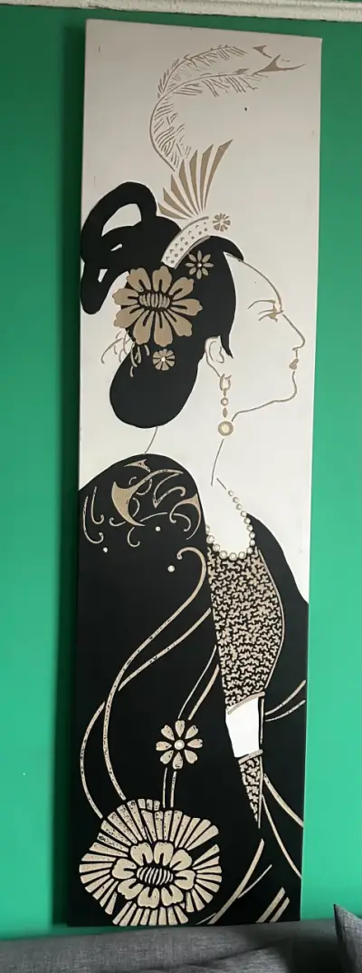 Dos Cuadros decorativos estilo asiático - miniatura 1
