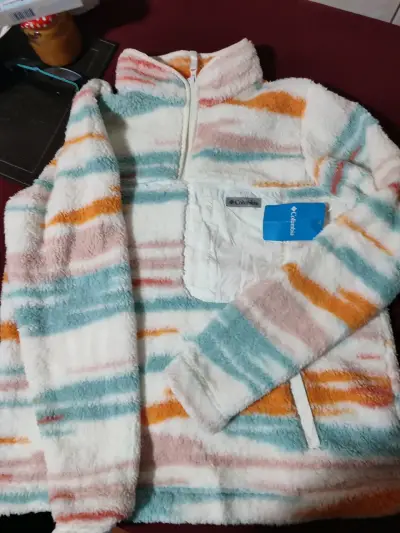 Chaqueta polar rayada Columbia - miniatura 1