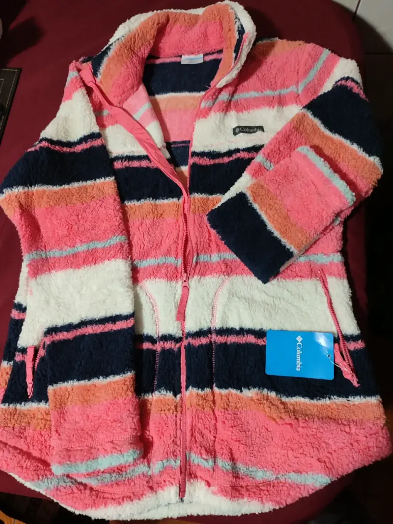 Chaqueta polar rayada Columbia - 2