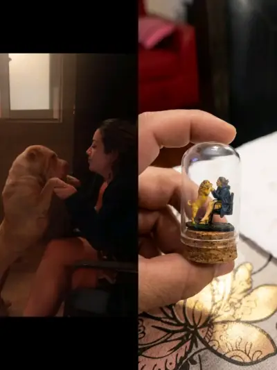 Mini escultura personalizada en cúpula - miniatura 6