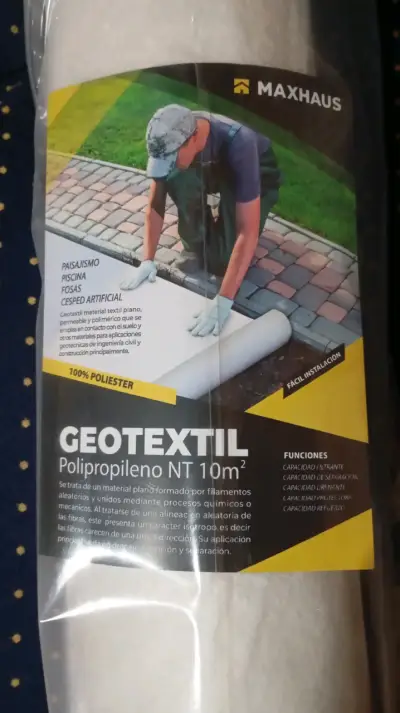 Geotextil Polipropileno 10m² - miniatura 1