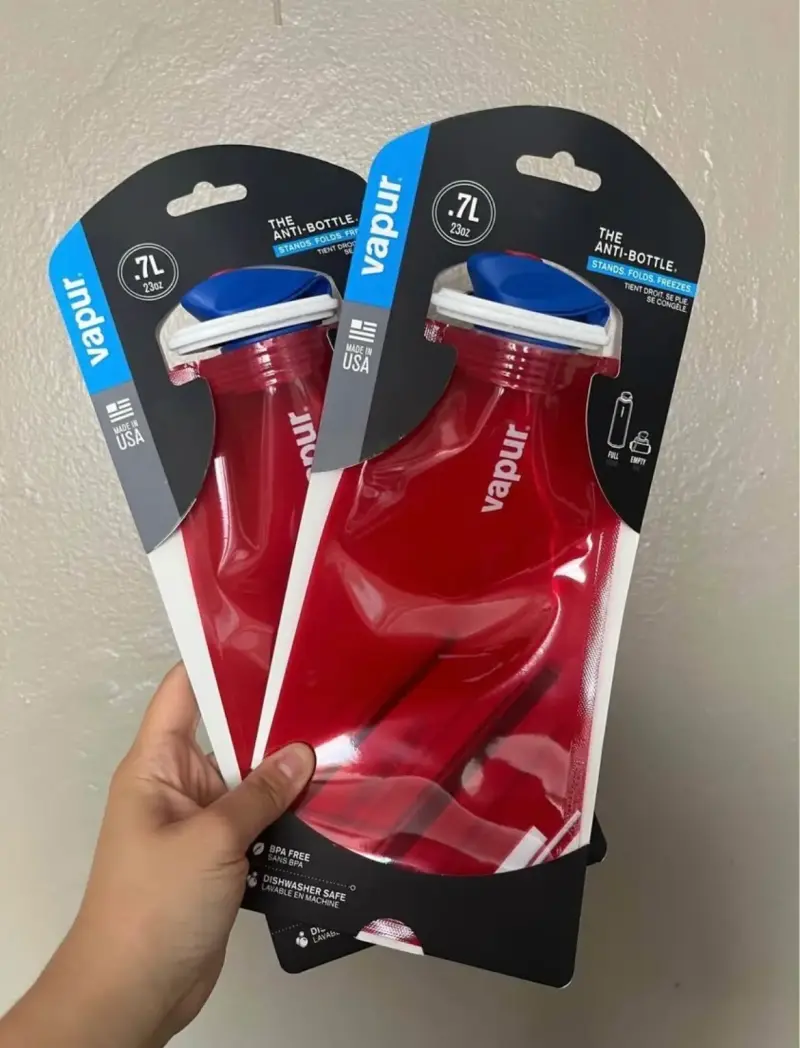Botellas plegables Vapur .7L
