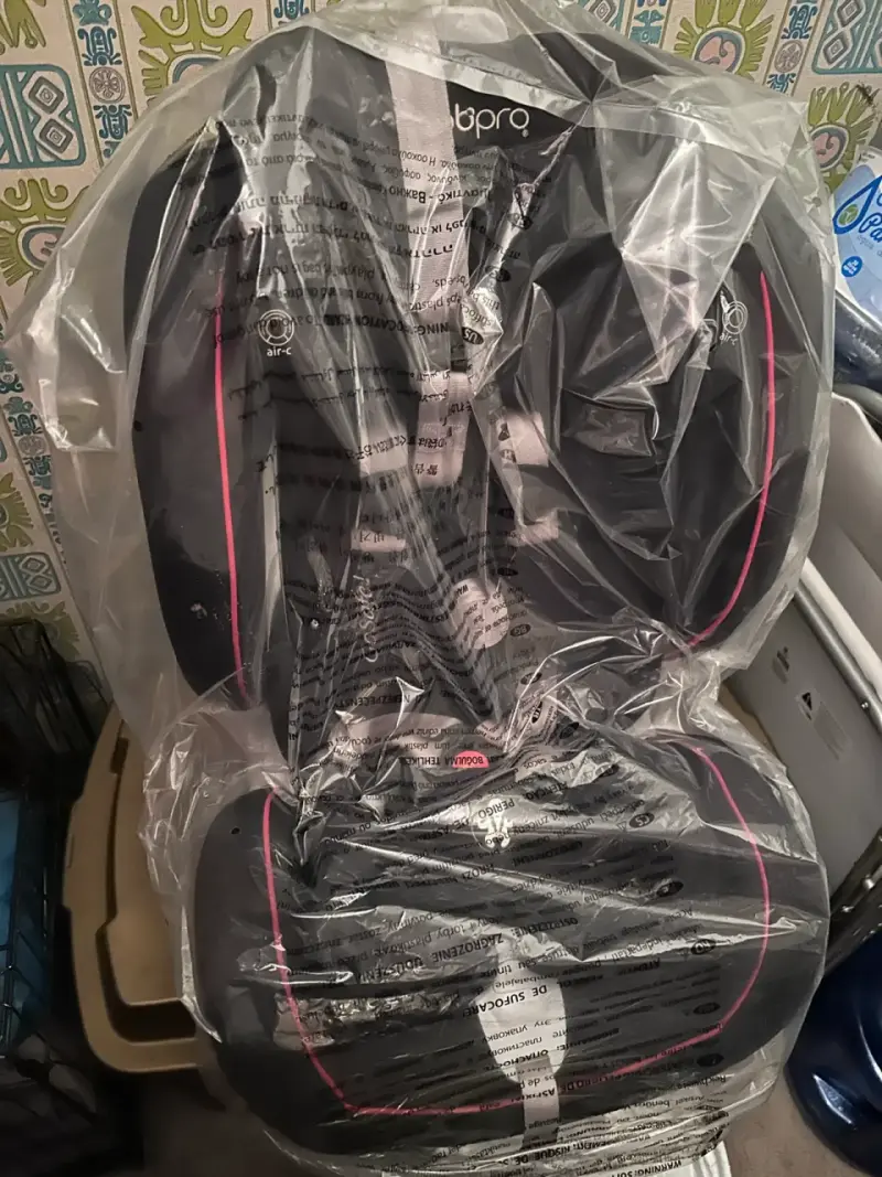 Silla de auto infantil negra - 2
