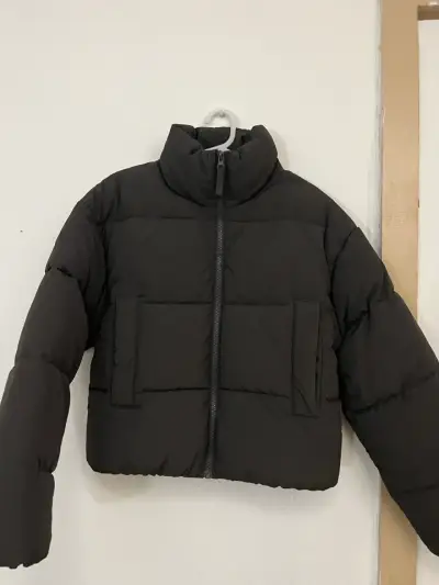 Chaqueta puffer negra mujer - miniatura 1
