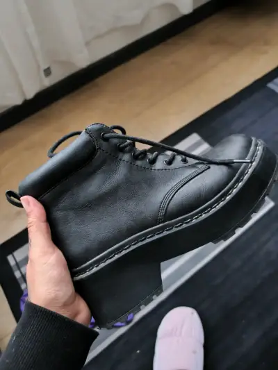 Botines negros talla 39 Sibylla - miniatura 2