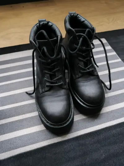Botines negros talla 39 Sibylla - miniatura 4