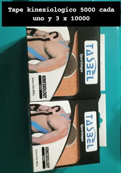 Tape kinesiológico Tasebel - miniatura 1