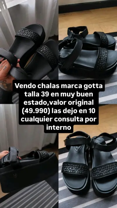 Chalas negras marca Gotta - miniatura 1