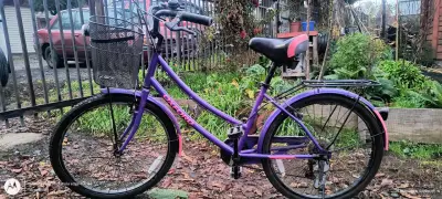 Bicicleta Urbana Morada Oxford - miniatura 3