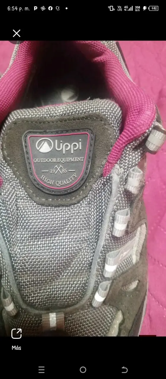 Bototos deportivos unisex negras y rosadas - 2