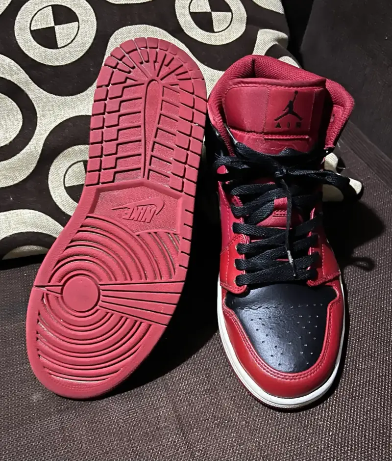 Zapatillas Air Jordan retro 1 mid reverse bred - 2
