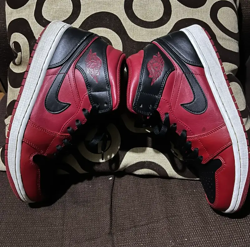 Zapatillas Air Jordan retro 1 mid reverse bred - 3