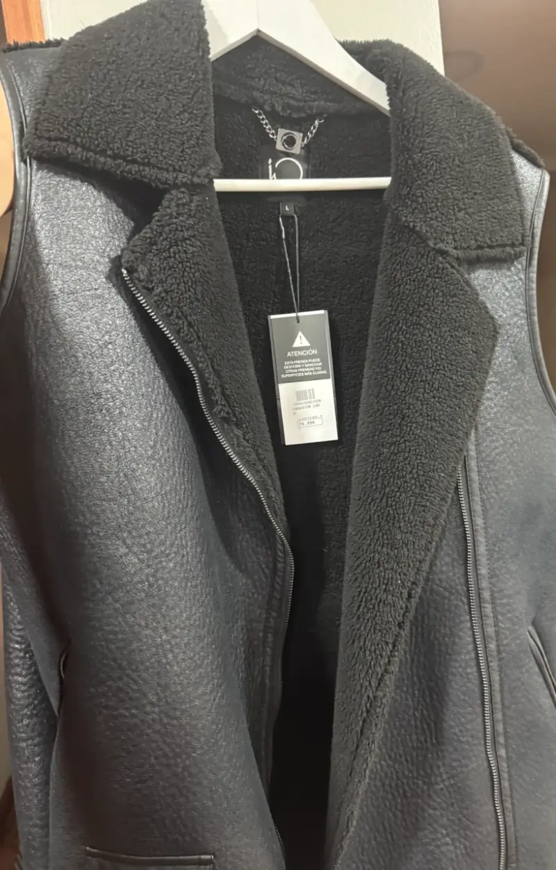 Chaqueta negra con forro - 2