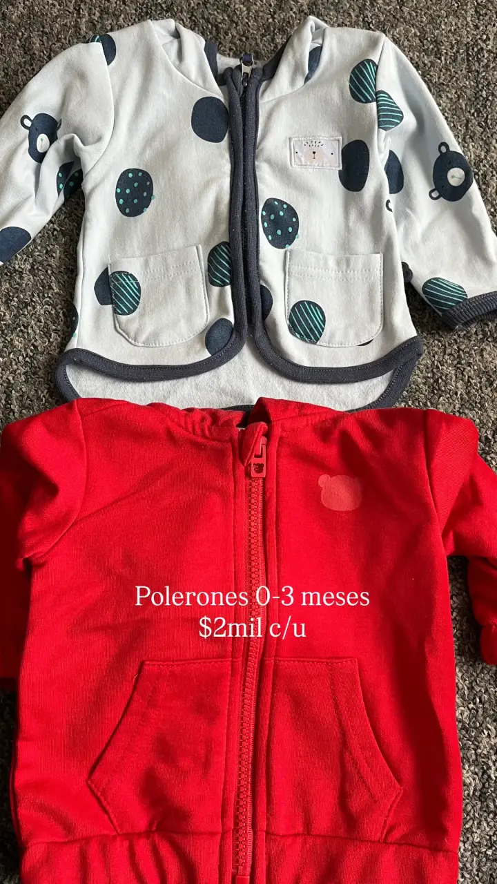 Polerones bebé estampados y Adidas - 4