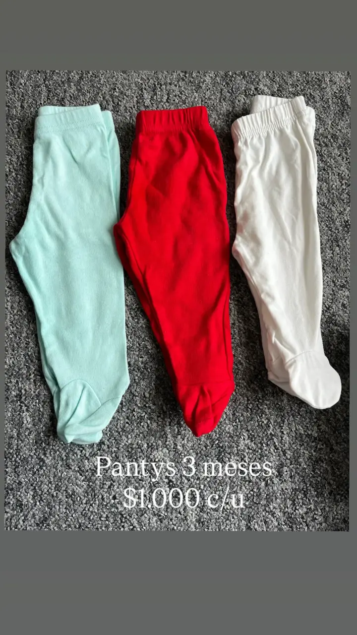 Pantalones bebé varios colores - 3