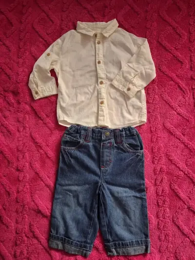 Conjunto infantil chaqueta y jeans - miniatura 2