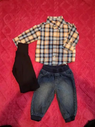 Conjunto infantil chaqueta y jeans - miniatura 4