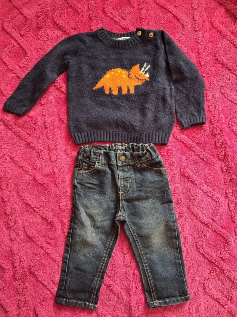 Conjunto infantil chaqueta y jeans - 5