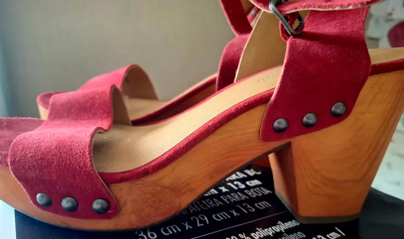 Sandalias plataforma rojas - 2