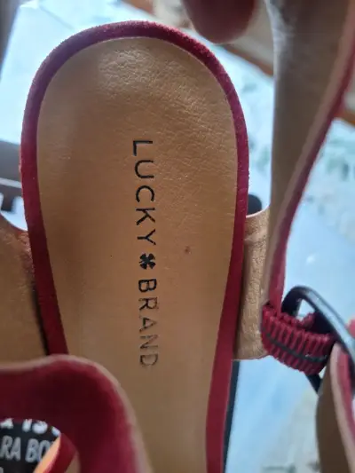 Sandalias plataforma rojas - miniatura 5