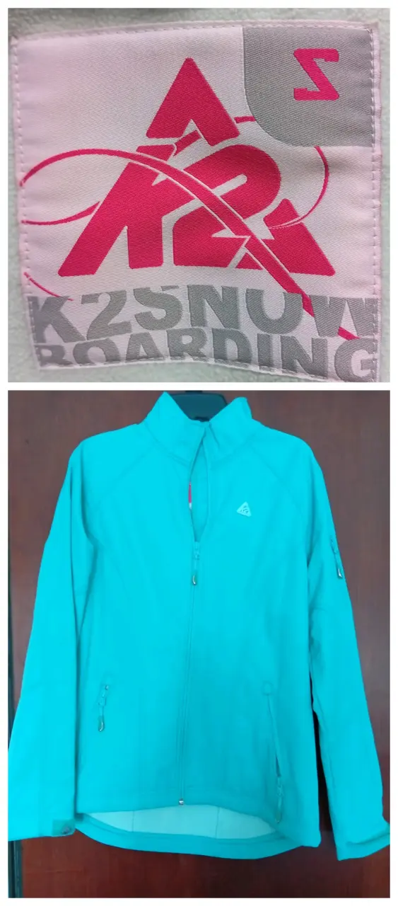 Chaqueta turquesa K2 Snowboarding