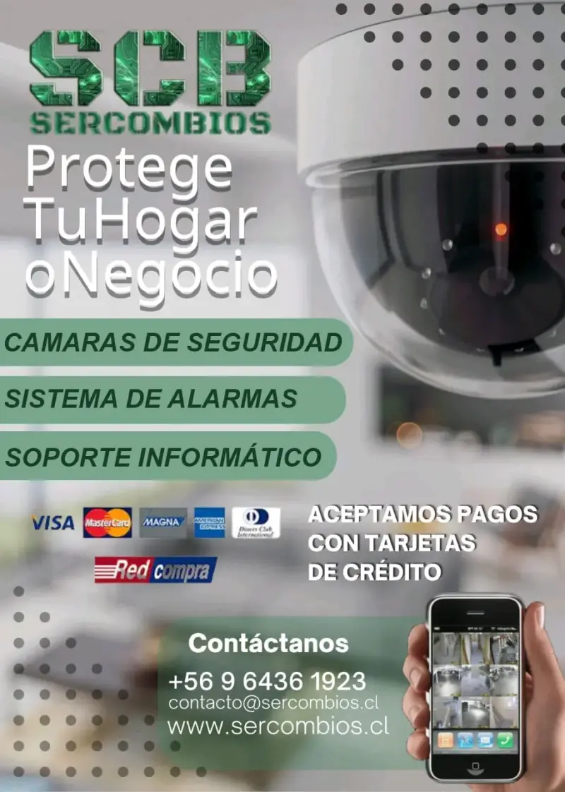 Cámaras de seguridad SCB
