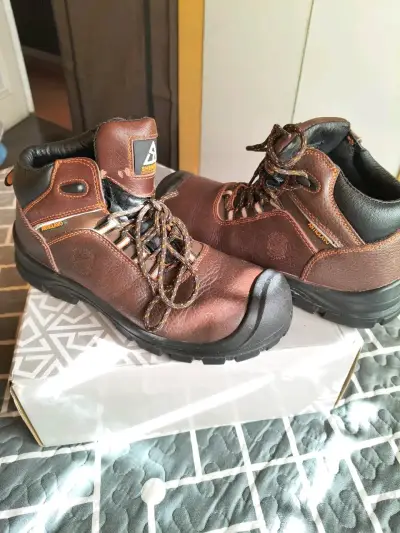 Botas de trabajo marrones Anticamo - miniatura 3