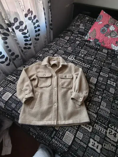 Chaqueta beige sybilla - miniatura 2